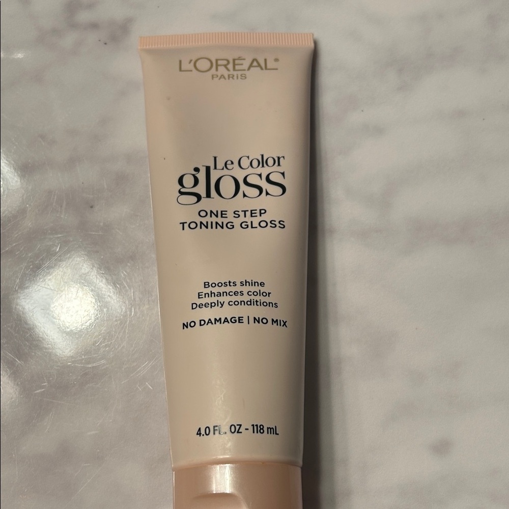 L'Oréal Le Color Gloss One Step Toning Gloss - Brass Neutralizing Smoky Bronz